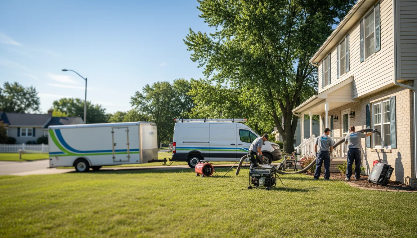Flooded Basement Restoration And Cleanup With Repair in Troupsburg, NY near me